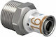 Uponor Тръбни Фитинги За Свързване Месингови 3mm