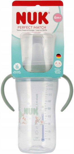 Nuk Образователно Биберон Силиконов с Дръжки за 6m+ 260ml