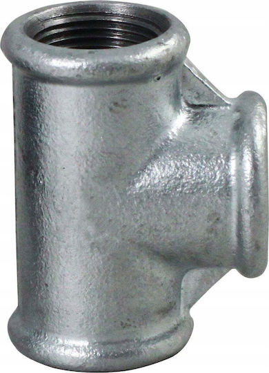 Хидравличен Редуциращ Тройник Поцинкован 2*1/2*2 Hydroland Łh.tr.50.15.50