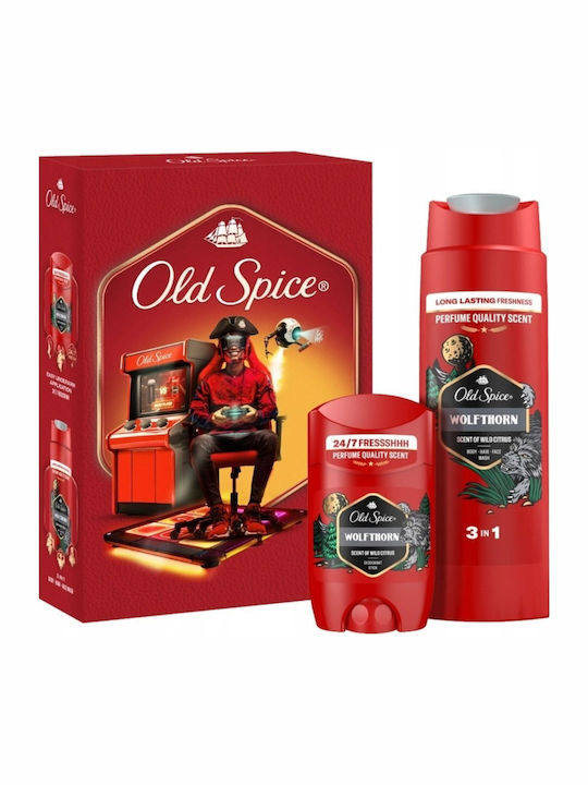 Old Spice Wolfthorn Σετ Περιποίησης για Καθαρισμό Σώματος