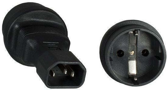 PremiumCord Adapter IEC C14 Schuko CEE 7/3 Spannung 230V 10A