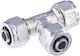 Comap Pipe Tee Connection Brass
