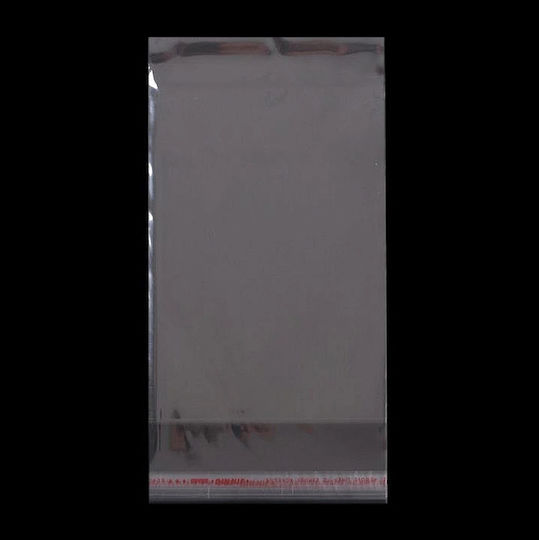 Verpackungstaschen Opp Polypropylen mit selbstklebender Klappe 7x10cm Menge in Stück 100