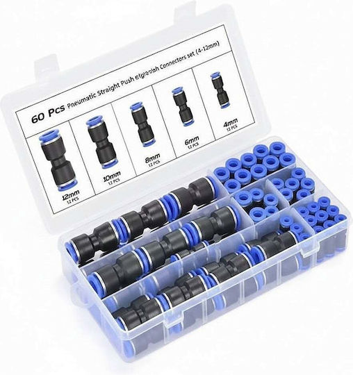 GET-W14868-2-OEM Luftwerkzeug-Set Mit Zubehör 60 Stück