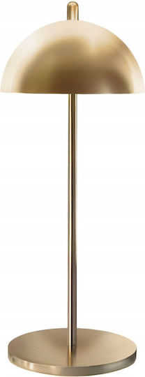 Verlo Metallisches Tischlampen LED mit Goldenem Hut und Basis