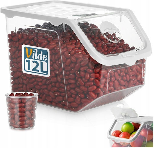 Vilde Commercial Food Container Plastic 12lt 34x23x23cm
