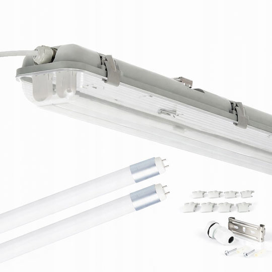 Loyal Lighting Outdoor Lighting Batten with Built-in LED 18W 126cm