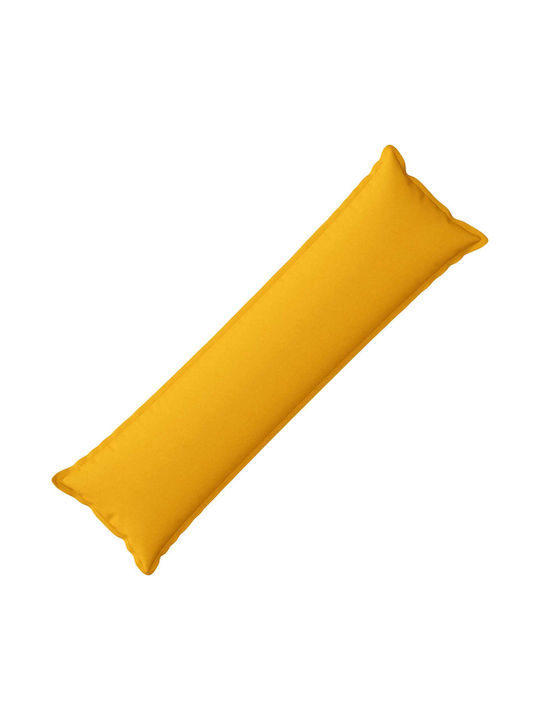 vidaXL Μαξιλάρι Καναπέ Houten Κίτρινο 40x145εκ.