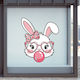 Oster Anzeige Bunny Bubblegum 100x85cm