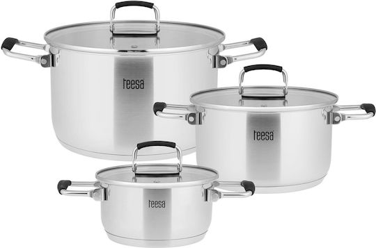 Teesa Cook Prime Σετ Μαγειρικά Σκεύη 6 τεμαχιών