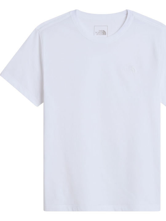 The North Face Kids T-shirt White Simple Dome