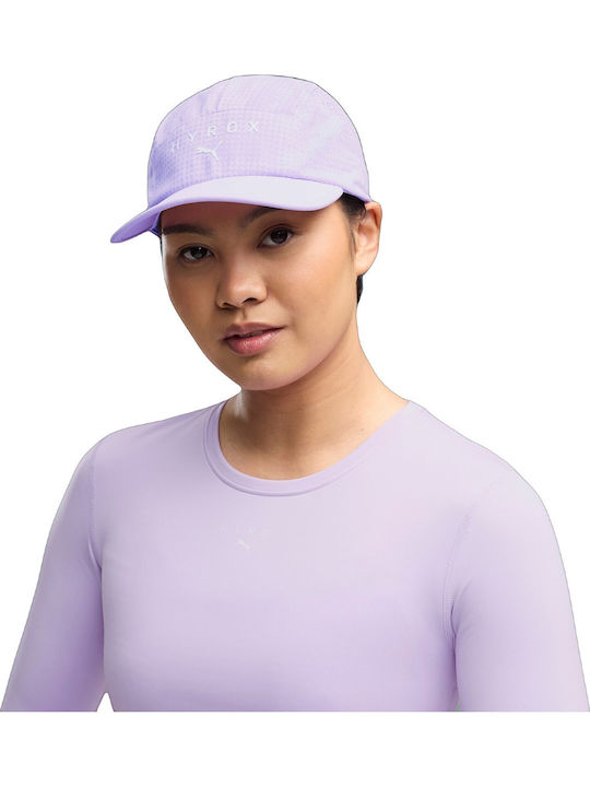 Cap Puma X Hyrox Running 5 Panouri Graphic Violet Unisex