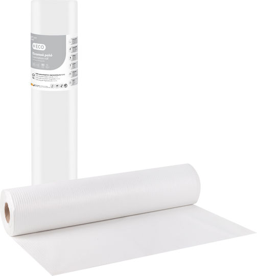 Soft Care ”soft Care” Eco Standard 2ply Hârtie & Pe Role Pentru Mese De Examinare 50cm X 50m Eco Alb