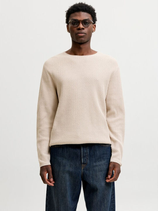 Jack & Jones Πουλόβερ Μπεζ