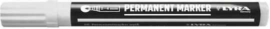Lyra Permanent Marker White 1mm