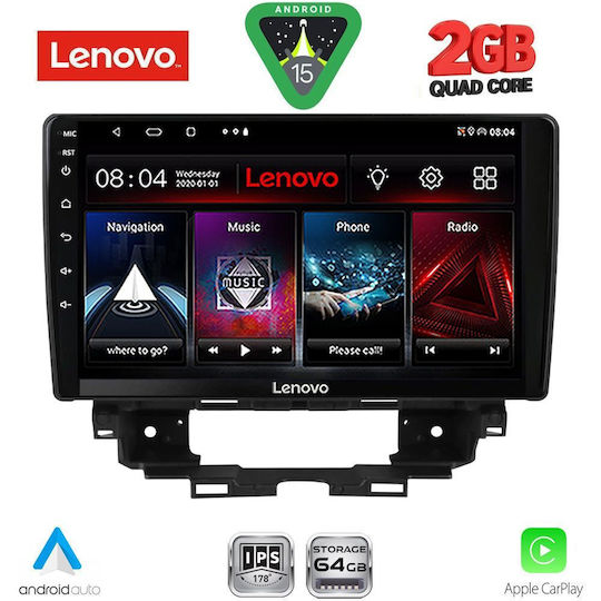 Lenovo Автомобилна Аудио Система За Renault Kangoo 2021 Bluetooth USB Вграден Wi-Fi GPS Apple CarPlay Android Auto С Touch Screen 10"