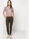 Women's Fabric Trousers Forest