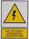Ergom Warning Sign Tzo 148 X 210mm Do Not Touch Electrical Device 10 Pieces E04tz-01012140100