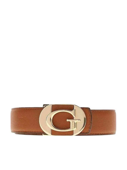 Guess Rev Women's Belt Brown