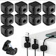 Magnetic Office Cable Organization Clip 6 Pcs Spv