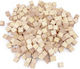 Set 200 Cuburi Lemn Natural Neprelucrat 1 X 1 X 1 Cm Pătrate Mici Blocuri Din Lemn Masiv Meșteșuguri Decorațiuni DIY Activități Educaționale