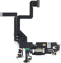 Cablotainie cu Port de Încărcare în Culoare Neagră pentru Iphone 14 Pro