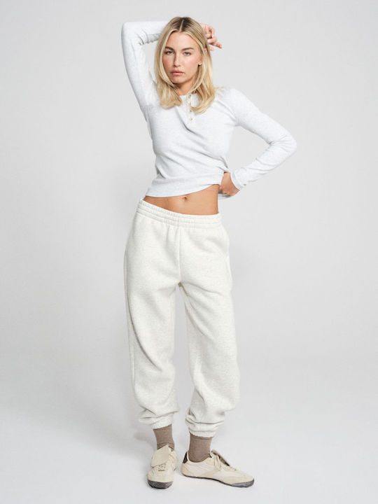 Diverse Ath Bagter 265 Damen Jogginghosen Ecru