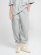Damen Jogginghosen Ath Bagter 265 Hohe Taille Grau