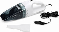 Aj Car Handheld Vacuum with Cigarette Lighter Cable 12V White Aj Car Handheld Vacuum with Cigarette Lighter Cable 12V White