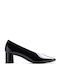 Pumps Aus Lackleder Schwarz