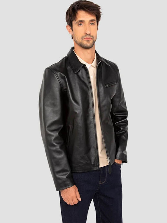 N.y.c Leather Jacket Black