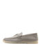 Damen Mokassins in Grau Farbe