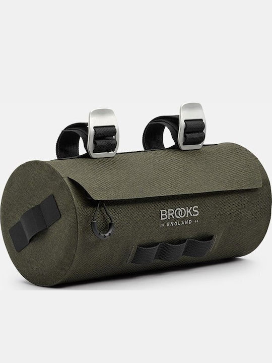 Brooks England Scape Чантичка за кормилото на велосипед 3 л Зелен BRS-BHB01PLA00401