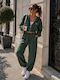 Set Damen Jogginghosen Grün
