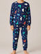Extan Bebe Kids Nightwear Dark Blue Pyj0444a