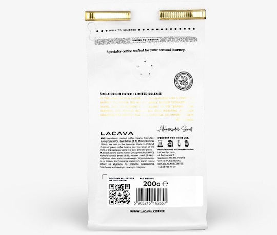 LaCava Filterkaffee Single Origin Arabica Kolumbien in Körner 200g
