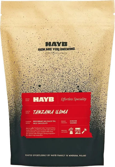 HAYB Καφές Espresso Arabica Tanzania Chocolate σε Κόκκους 250gr