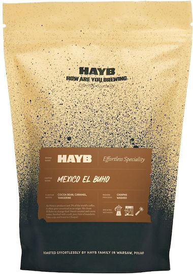 HAYB Cafea Espresso Monovarietal Arabica Mexic Chocolate Cereale 1kg