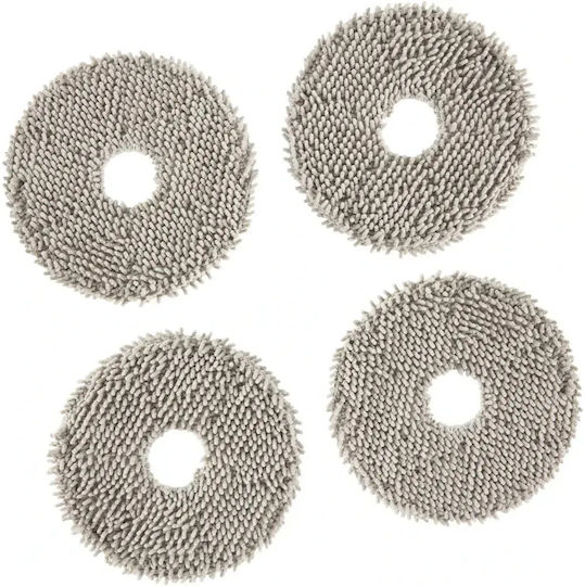 Kit 4 Mopuri din Microfibră Rowenta Zr954a03 Compatibile cu Roboții Aspirator Rowenta X-plorer S575 Max S580 Max Seria Rr95xxx