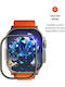 Защитно фолио Fixed Sapphire Crystal Apple Watch Ultra Стоманен Безел