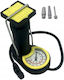 Korbi Mini Fahrradluftpumpe mit Manometer