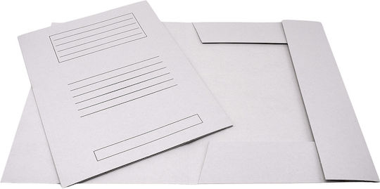 Leizer Aktenordner mit Elastisch für Papier A4 Graue 50 Stück