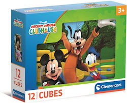 Clementoni Building Blocks for 3+ Years 12 pcs Clementoni Building Blocks for 3+ Years 12 pcs