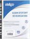 Strigo Transparenter Aktenordner für A4 Papier