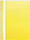 Donau Transparent File Folder for A4 Paper Yellow
