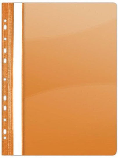 Donau Transparent File Folder for A4 Paper Orange