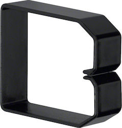 Hager Tehalit Kabelklemme Ba6 80x60mm Pvc Schwarz