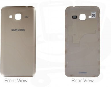 Samsung Galaxy J3 2016 Batterycover Gold Original