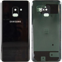 Samsung Galaxy A8 2018 Batterycover+camera Lens Black Grade A Samsung Galaxy A8 2018 Batterycover+camera Lens Black Grade A