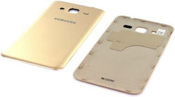 Samsung Galaxy J3 2016 Batterycover Gold Hq Samsung Galaxy J3 2016 Batterycover Gold Hq